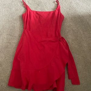 Red American Threads Dress Size 2